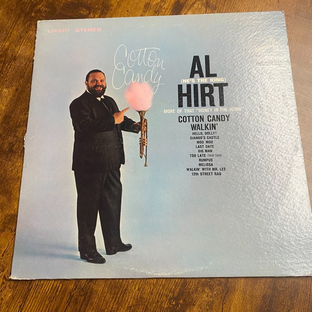 Al Hirt Cotton Candy Swing Jazz Vinyl RCA Record LP 33 RPM 12"